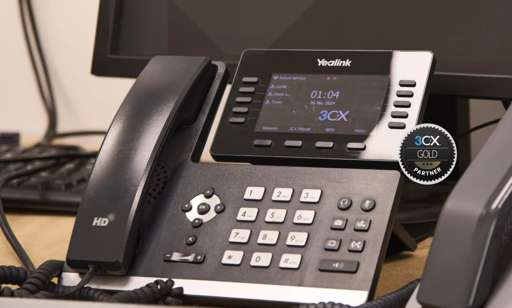 Photo du téléphone fixe DAMI Informatique - 3CX Téléphonie IP